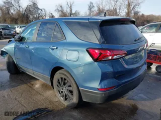 2024 Chevrolet Equinox LS with VIN 3GNAXHEG0RL166546, listed as a IAAI auction lot 41284692 with 1 mi miles. Bid and sale history available at carsss.com. Image 3.