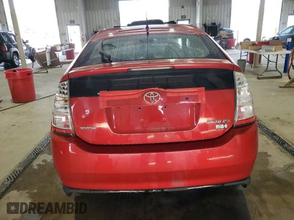 2007 Toyota Prius with VIN JTDKB20U373203782, listed as a Copart auction lot 55239645 with 169,263 mi miles and Salvage Title. Bid and sale history available at DreamBid. Image 6.