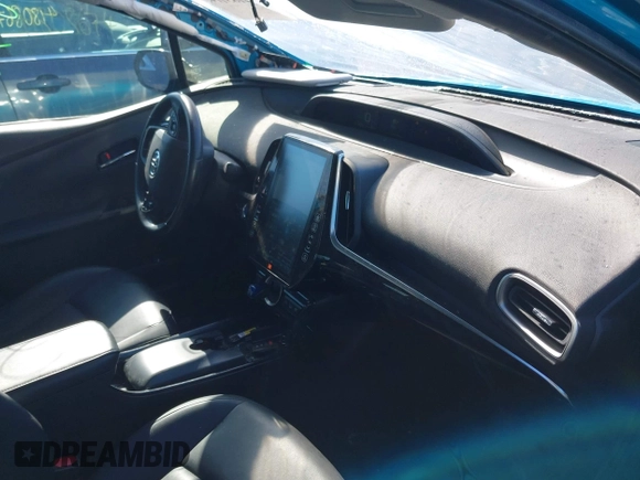 2021 Toyota Prius LE with VIN JTDKAMFP1M3166050, listed as a IAAI auction lot 41831145 with 54,350 mi miles and . Bid and sale history available at DreamBid. Image 5.