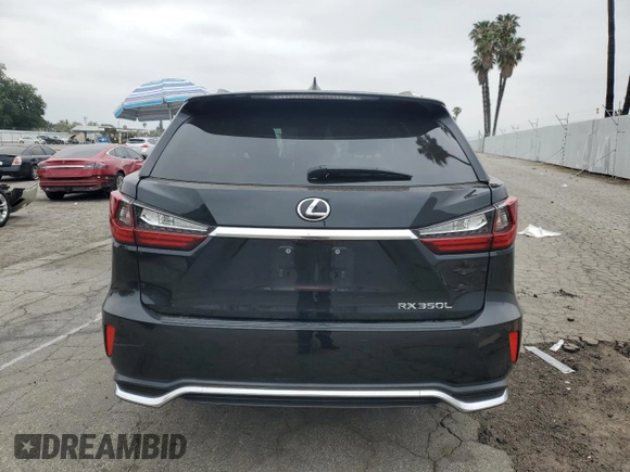 2022 Lexus RX 350L z VIN JTJHZKEAXN2024238, wystawiony jako Copart lot #54218355 z przebiegiem 18 761 mil mil oraz Szkoda całkowita • Salvage title. Historia ofert i sprzedaży dostępna na DreamBid. Obrazek 6.