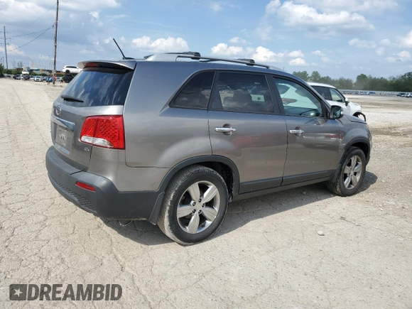 2013 Kia Sorento EX with VIN 5XYKU4A68DG326491, listed as a Copart auction lot 56232795 with 143,262 mi miles and Clean title. Bid and sale history available at DreamBid. Image 3.