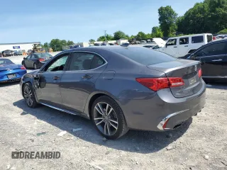 2020 Acura TLX w/Technology Pkg with VIN 19UUB2F49LA005036, listed as a Copart auction lot 56857254 with 24,332 mi miles and Salvage Title. Bid and sale history available at carsss.com. Image 2.