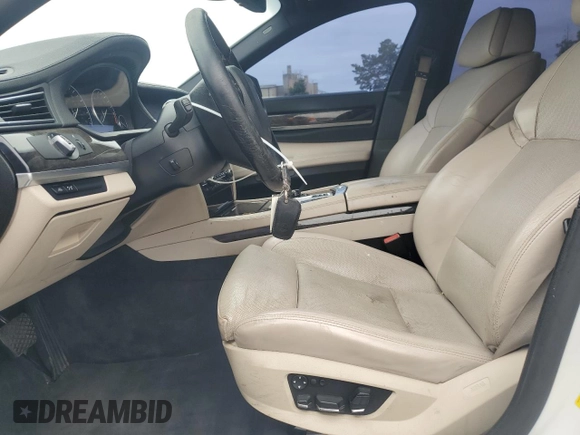 2011 BMW 7 Series 750Li with VIN WBAKB8C51BCY66328, listed as a Copart auction lot 54727695 with 155,689 mi miles and Clean Title. Bid and sale history available at carsss.com. Image 7.
