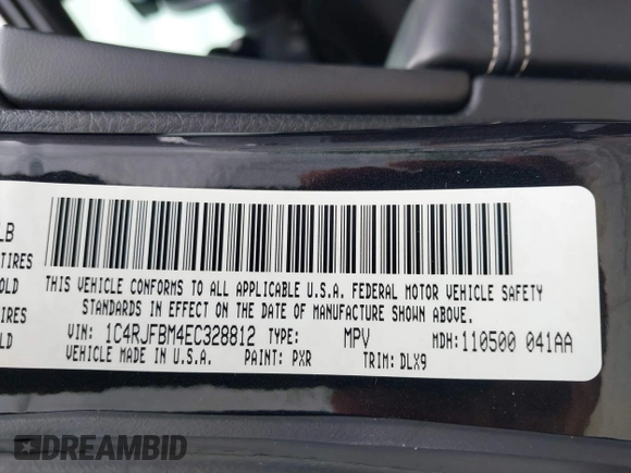 2014 Jeep Grand Cherokee Limited с VIN 1C4RJFBM4EC328812, выставлен на аукционе IAAI как лот 42355253 с пробегом 179 963 миль миль и . История ставок и продаж доступна на DreamBid. Изображение 9.