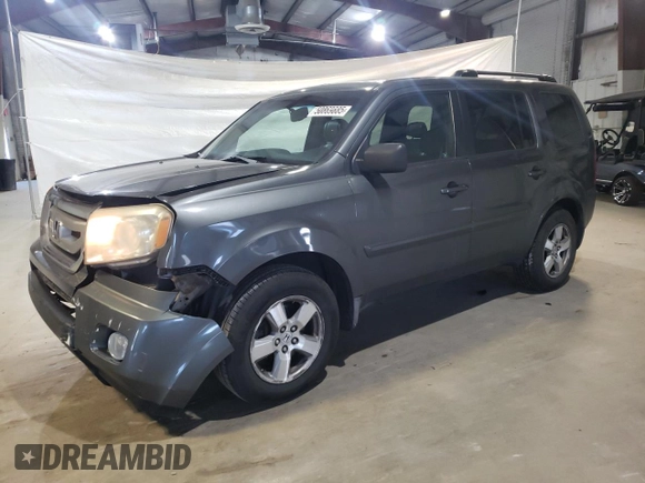 2009 Honda Pilot EX-L with VIN 5FNYF48669B005297, listed as a Copart auction lot 50869885 with 223,394 mi miles and Clean Title. Bid and sale history available at carsss.com. Image 1.