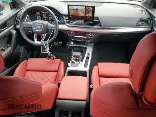 2024 Audi SQ5 Prestige with VIN WA1C4AFY1R2029488, listed as a Copart auction lot 59910164 with 81 mi miles and Salvage Title. Bid and sale history available at DreamBid. Image 8.