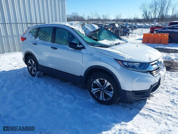 2019 Honda CR-V LX with VIN 2HKRW6H30KH232708, listed as a IAAI auction lot 41228437 with 108,821 mi miles. Bid and sale history available at carsss.com. Image 1.