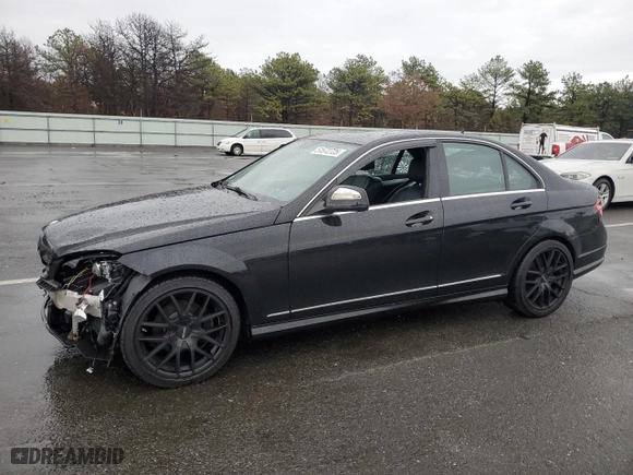 2008 Mercedes-Benz C-Class 3.0L Sport with VIN WDDGF54X68F192413, listed as a Copart auction lot 51572725 with 140,803 mi miles and Salvage Title. Bid and sale history available at carsss.com. Image 1.