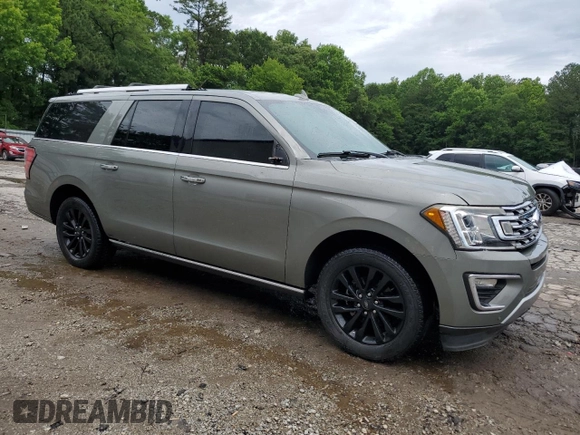 2019 Ford Expedition Max Limited with VIN 1FMJK1KT5KEA29006, listed as a Copart auction lot 59023745 with 135,063 mi miles and Salvage title. Bid and sale history available at DreamBid. Image 4.