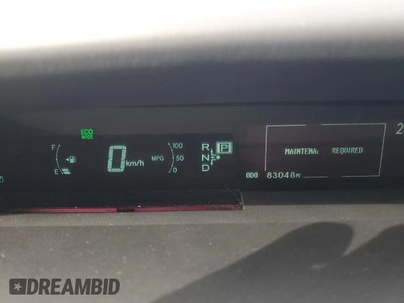2015 Toyota Prius Four with VIN JTDKN3DU6F1939567, listed as a Copart auction lot 48897975 with 83,048 mi miles and Salvage Title. Bid and sale history available at carsss.com. Image 9.