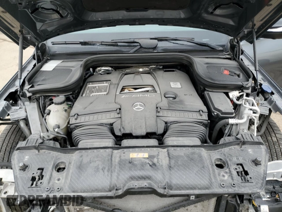 2021 Mercedes-Benz GLS with VIN 4JGFF8KE2MA472213, listed as a Copart auction lot 52400315 with 57,561 mi miles and Salvage Title. Bid and sale history available at carsss.com. Image 12.