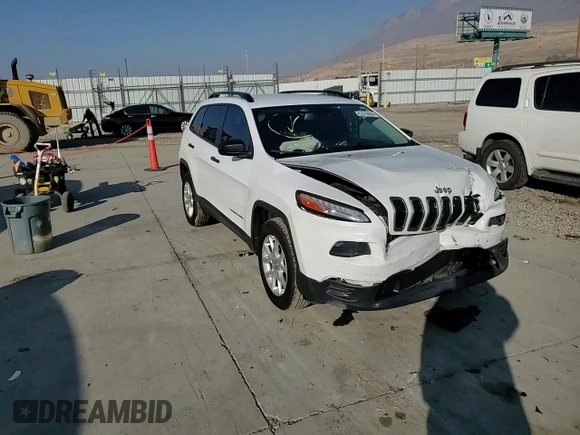 2016 Jeep Cherokee Altitude with VIN 1C4PJMAS0GW215128, listed as a Copart auction lot 83919964 with 134,891 mi miles and Salvage title. Bid and sale history available at DreamBid. Image 11.