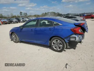 2017 Honda Civic LX with VIN 19XFC2F50HE229037, listed as a Copart auction lot 49122595 with 160,756 mi miles and Salvage Title. Bid and sale history available at DreamBid. Image 2.