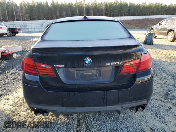 2012 BMW 5 Series 550i with VIN WBAFR9C53CDV58785, listed as a Copart auction lot 84342614 with 112,226 mi miles and Salvage Title. Bid and sale history available at carsss.com. Image 6.
