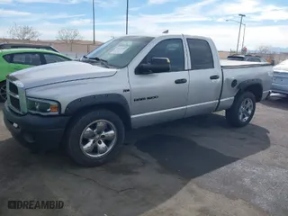 2005 Dodge Ram 1500 SLT with VIN 1D7HA18D75J594834, listed as a IAAI auction lot 41474302 with 308,651 mi miles. Bid and sale history available at carsss.com. Image 2.