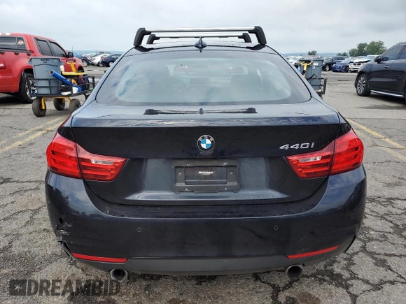 2017 BMW 4 Series 440i with VIN WBA4E3C59HG186925, listed as a Copart auction lot 62859505 with 89,299 mi miles and Salvage title. Bid and sale history available at DreamBid. Image 6.