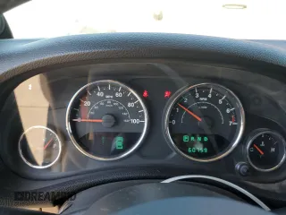 2013 Jeep Wrangler Unlimited Rubicon 10th Anniversary with VIN 1C4HJWFG4DL550832, listed as a Copart auction lot 71633684 with 60,759 mi miles and Salvage title. Bid and sale history available at DreamBid. Image 9.