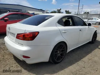 2006 Lexus IS 350 Auto with VIN JTHBE262165006544, listed as a Copart auction lot 52988065 with 197,830 mi miles and Salvage Title. Bid and sale history available at carsss.com. Image 3.