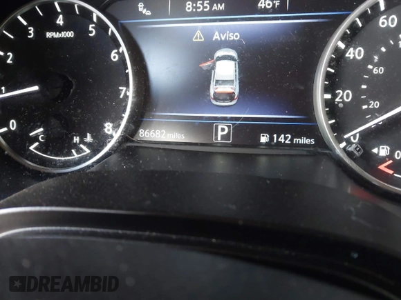 2019 Nissan Maxima SV with VIN 1N4AA6AV7KC383974, listed as a IAAI auction lot 41660286 with 86,682 mi miles and . Bid and sale history available at DreamBid. Image 15.