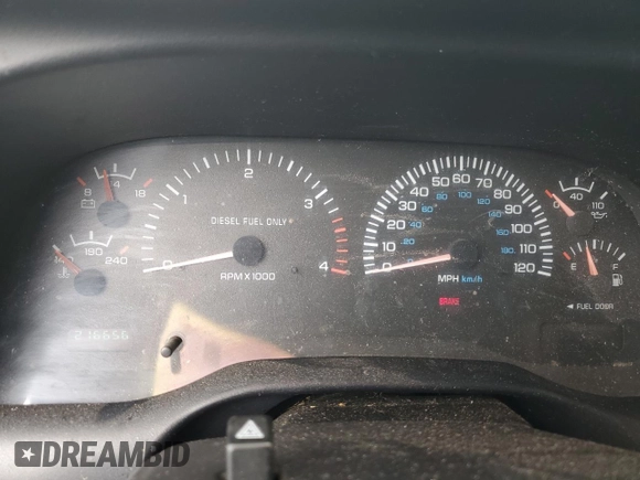 1999 Dodge Ram 3500 with VIN 1B7MF3367XJ532982, listed as a Copart auction lot 80273904 with 216,656 mi miles and Salvage Title. Bid and sale history available at carsss.com. Image 9.