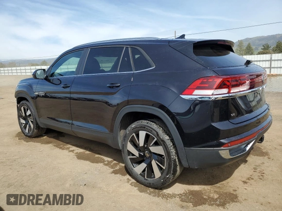 2025 Volkswagen Atlas SE with VIN 1V2WE2CAXSC201609, listed as a Copart auction lot 50096175 with 9,408 mi miles and Clean title. Bid and sale history available at DreamBid. Image 2.