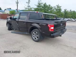 2019 Ford F-150 XL with VIN 1FTEW1E45KFC15573, listed as a IAAI auction lot 42647234 with 66,267 mi miles and . Bid and sale history available at DreamBid. Image 3.