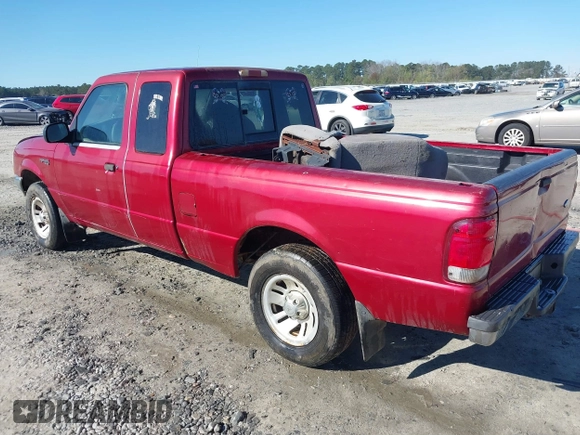 2000 Ford Ranger XL with VIN 1FTYR14VXYTB00914, listed as a IAAI auction lot 41891845 with 186,148 mi miles. Bid and sale history available at carsss.com. Image 3.