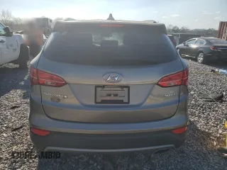 2014 Hyundai Santa Fe Sport with VIN 5XYZU3LB8EG182963, listed as a Copart auction lot 46227995 with 113,984 mi miles and Salvage Title. Bid and sale history available at carsss.com. Image 6.