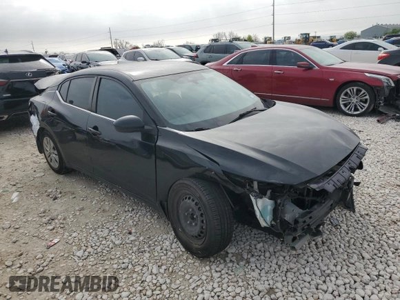 2022 Nissan Sentra S with VIN 3N1AB8BV8NY237258, listed as a Copart auction lot 51081295 with 39,194 mi miles and Salvage Title. Bid and sale history available at carsss.com. Image 4.