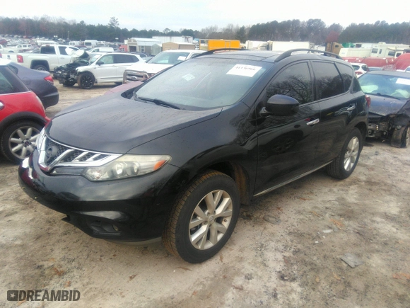 2012 Nissan Murano S with VIN JN8AZ1MU0CW111814, listed as a IAAI auction lot 41136966 with 205,809 mi miles. Bid and sale history available at carsss.com. Image 17.