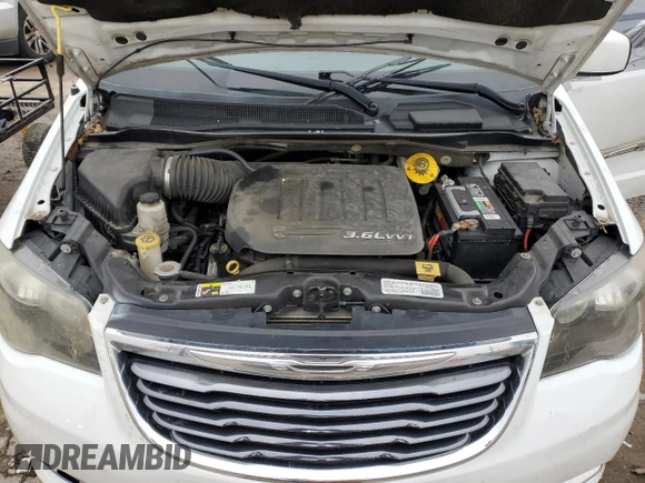 2014 Chrysler Town & Country S with VIN 2C4RC1HG6ER464347, listed as a Copart auction lot 45299395 with 126,297 mi miles and Salvage Title. Bid and sale history available at carsss.com. Image 12.