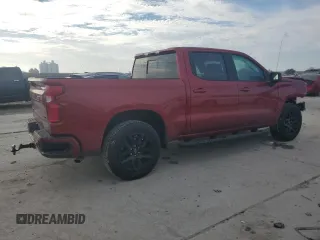 2024 Chevrolet Silverado 1500 RST with VIN 1GCPADED6RZ344276, listed as a Copart auction lot 43769945 with 4,708 mi miles and Salvage Title. Bid and sale history available at carsss.com. Image 3.