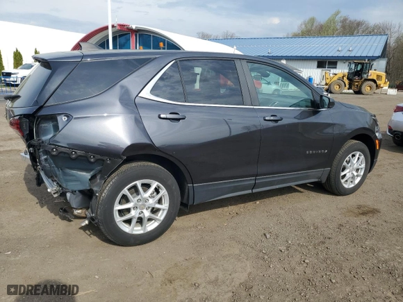 2023 Chevrolet Equinox LT with VIN 3GNAXTEG7PS112781, listed as a Copart auction lot 54588545 with 11,985 mi miles and Salvage Title. Bid and sale history available at carsss.com. Image 3.