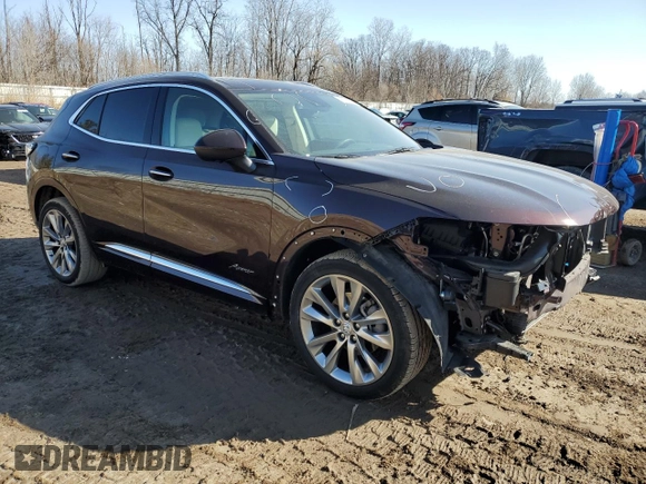 2023 Buick Envision Avenir with VIN LRBFZSR43PD159517, listed as a Copart auction lot 48395555 with 16,994 mi miles and Clean Title. Bid and sale history available at carsss.com. Image 4.