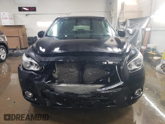 2015 Infiniti QX60 with VIN 5N1AL0MM9FC552706, listed as a Copart auction lot 45138455 with 75,542 mi miles and Salvage Title. Bid and sale history available at carsss.com. Image 5.