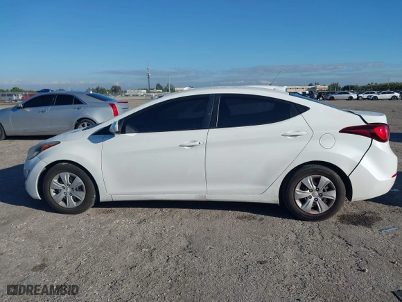 2016 Hyundai Elantra GL with VIN 5NPDH4AE3GH685460, listed as a IAAI auction lot 41674411 with 89,409 mi miles. Bid and sale history available at carsss.com. Image 14.