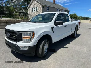 2022 Ford F-150 XL z VIN 1FTEX1EP7NFA60102, wystawiony jako Copart lot #65732795 z przebiegiem 165 546 mil mil oraz Czysty tytuł • Clean title. Historia ofert i sprzedaży dostępna na DreamBid. Obrazek 1.