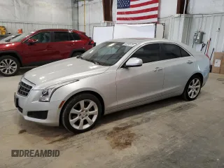 2014 Cadillac ATS Standard AWD with VIN 1G6AG5RX3E0104313, listed as a Copart auction lot 60358135 with 113,230 mi miles and Non repairable. Bid and sale history available at DreamBid. Image 1.