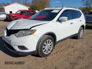 2016 Nissan Rogue S with VIN JN8AT2MT2GW003957, listed as a IAAI auction lot 40912213 with 139,143 mi miles. Bid and sale history available at carsss.com. Image 18.