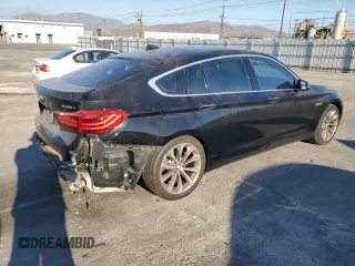 2016 BMW 5 Series GT 535i with VIN WBA5M2C58GG499092, listed as a Copart auction lot 77889944 with 80,329 mi miles and Salvage Title. Bid and sale history available at carsss.com. Image 3.