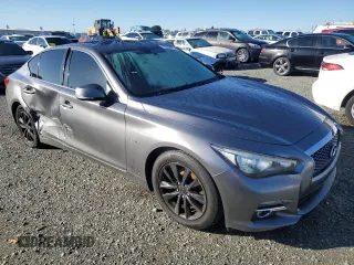 2017 Infiniti Q50 Premium z VIN JN1EV7AP4HM738306, wystawiony jako Copart lot #43956275 z przebiegiem 87 797 mil mil oraz Szkoda całkowita • Salvage title. Historia ofert i sprzedaży dostępna na DreamBid. Obrazek 4.