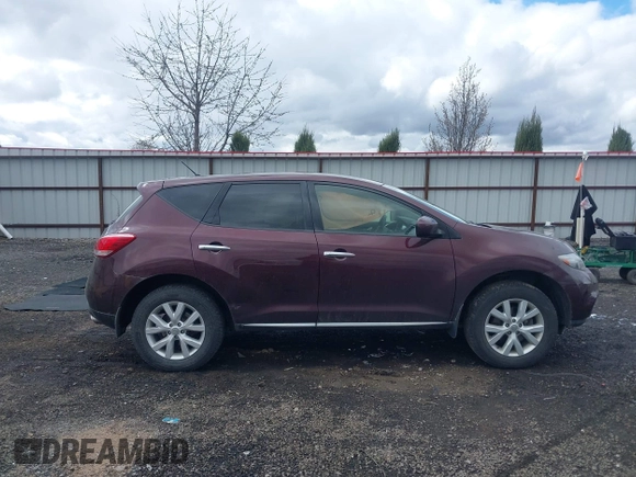 2014 Nissan Murano SL with VIN JN8AZ1MU4EW401508, listed as a IAAI auction lot 41969431 with 109,006 mi miles and . Bid and sale history available at carsss.com. Image 13.