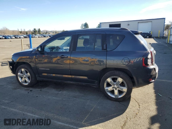 2015 Jeep Compass Limited with VIN 1C4NJDCB7FD177170, listed as a Copart auction lot 87464674 with 77,212 mi miles and Salvage Title. Bid and sale history available at carsss.com. Image 2.