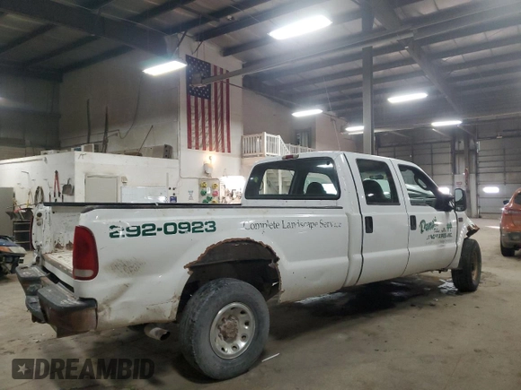 2004 Ford F-350 XL with VIN 1FTSW30LX4EC42564, listed as a Copart auction lot 86998264 with Not Provided miles and Salvage Title. Bid and sale history available at DreamBid. Image 3.