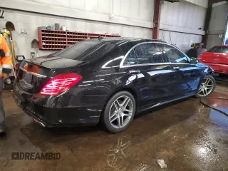 2017 Mercedes-Benz S 550 with VIN WDDUG8FB9HA312320, listed as a Copart auction lot 84599974 with 108,871 mi miles and Salvage Title. Bid and sale history available at carsss.com. Image 3.