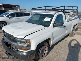 2018 Chevrolet Silverado 1500 Work Truck with VIN 1GCNCNEHXJZ264512, listed as a IAAI auction lot 41173158 with 126,311 mi miles. Bid and sale history available at carsss.com. Image 2.
