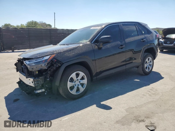 2024 Toyota RAV4 LE with VIN 2T3H1RFVXRC273612, listed as a Copart auction lot 50302325 with 28,749 mi miles and Salvage Title. Bid and sale history available at carsss.com. Image 1.