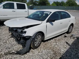2012 Volkswagen Jetta S with VIN 3VW1K7AJ1CM313023, listed as a Copart auction lot 60602445 with 125,090 mi miles and Salvage title. Bid and sale history available at DreamBid. Image 1.
