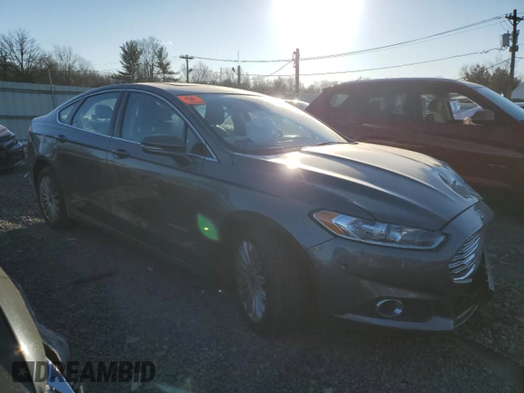 2013 Ford Fusion SE Hybrid with VIN 3FA6P0LU1DR232204, listed as a Copart auction lot 41450515 with 87,616 mi miles and Salvage Title. Bid and sale history available at DreamBid. Image 4.