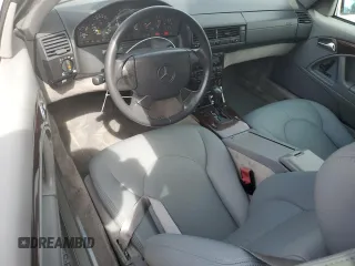 1997 Mercedes-Benz SL-Class with VIN WDBFA67F2VF151123, listed as a Copart auction lot 52703395 with 76,649 mi miles and Non Repairable. Bid and sale history available at carsss.com. Image 8.